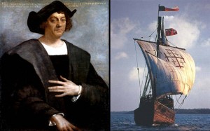 Christopher-Columbus-Image-and-Ship